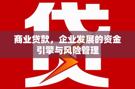 蕲春商业贷款，企业发展的资金引擎与风险管理