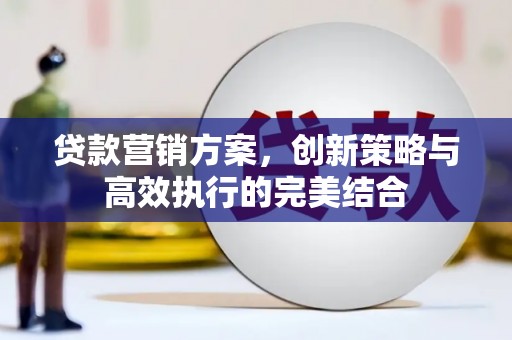 蕲春贷款营销方案，创新策略与高效执行的完美结合