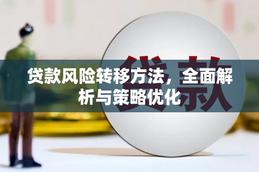 蕲春贷款风险转移方法，全面解析与策略优化