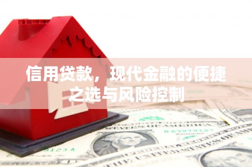 蕲春信用贷款，现代金融的便捷之选与风险控制