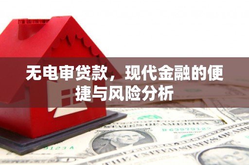 蕲春无电审贷款，现代金融的便捷与风险分析