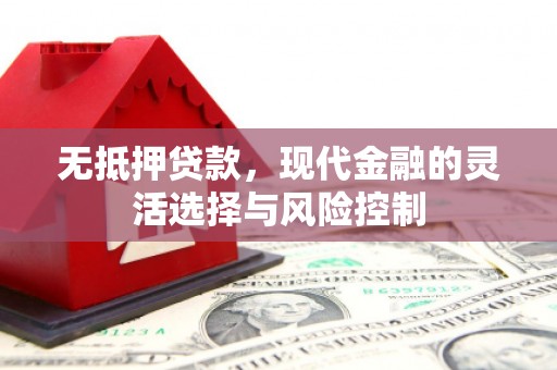 蕲春无抵押贷款，现代金融的灵活选择与风险控制