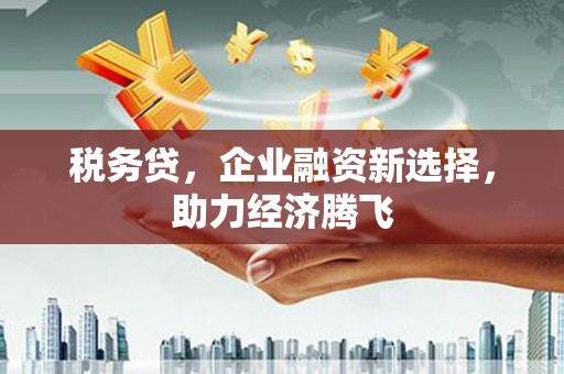 蕲春税务贷，企业融资新选择，助力经济腾飞