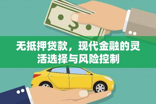 蕲春无抵押贷款，现代金融的灵活选择与风险控制