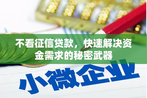 蕲春不看征信贷款，快速解决资金需求的秘密武器