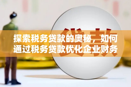 蕲春探索税务贷款的奥秘，如何通过税务贷款优化企业财务
