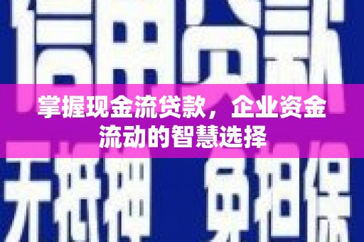 蕲春掌握现金流贷款，企业资金流动的智慧选择