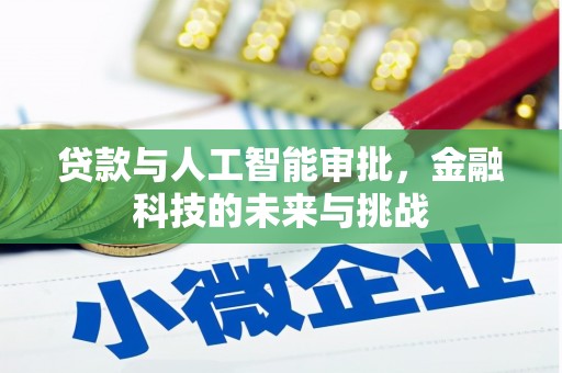 蕲春贷款与人工智能审批，金融科技的未来与挑战