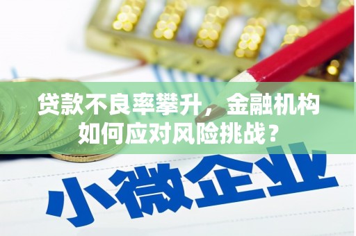 蕲春贷款不良率攀升，金融机构如何应对风险挑战？