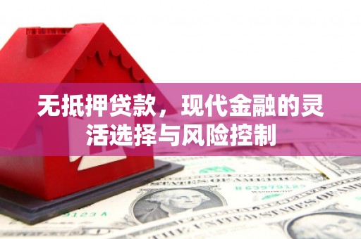 蕲春无抵押贷款，现代金融的灵活选择与风险控制