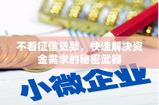 蕲春不看征信贷款，快速解决资金需求的秘密武器