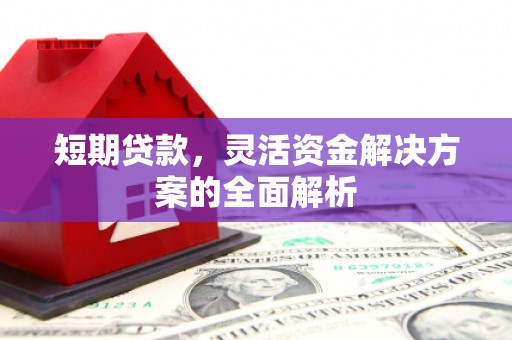 蕲春短期贷款，灵活资金解决方案的全面解析