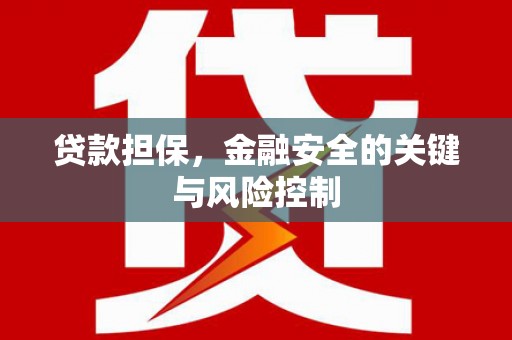 蕲春贷款担保，金融安全的关键与风险控制