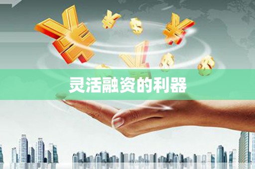 蕲春灵活融资的利器